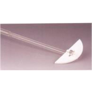 Aste vetro rettificate (per guida per agitatori 4005-50 e 4005-51) diam. 10X400mm, con paletta PTFE