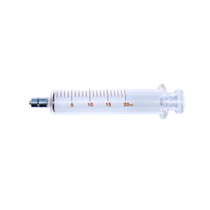 Glass syringe luer lock tip - 2 ml - Image 1